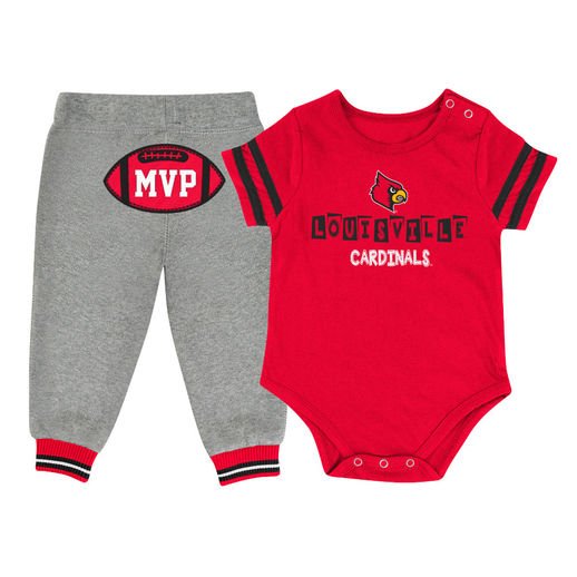 Preschool & Toddler Black/Red Louisville Cardinals T-Shirt & Shorts Set