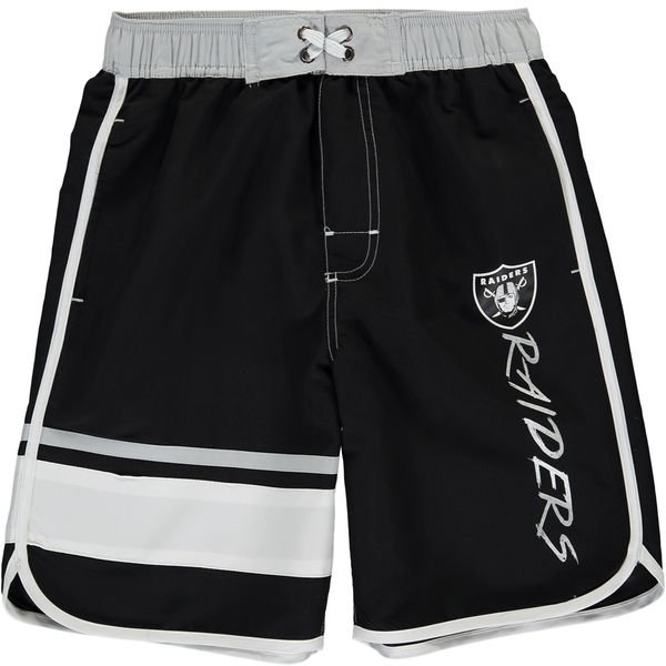 raiders swim trunks