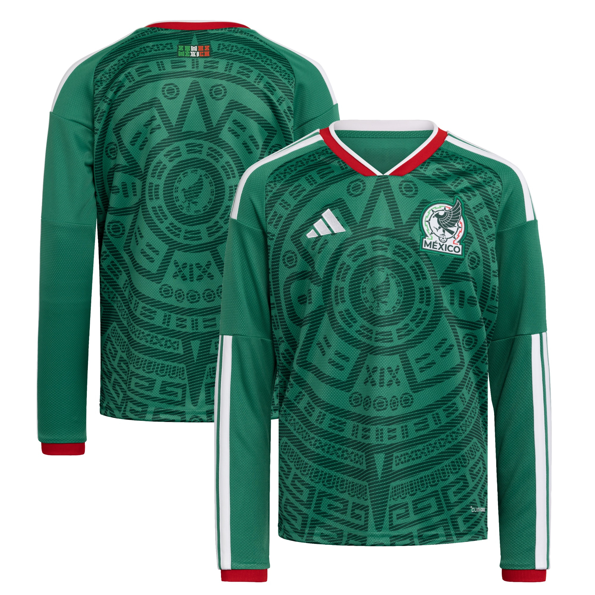 Youth Mexico World Cup Jersey by Adidas - Green